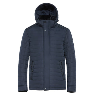 Ultra-Warm Camel Hair With Built-In Thermometer Padded Jacket